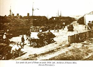 Oran- 023- travail sur les quais